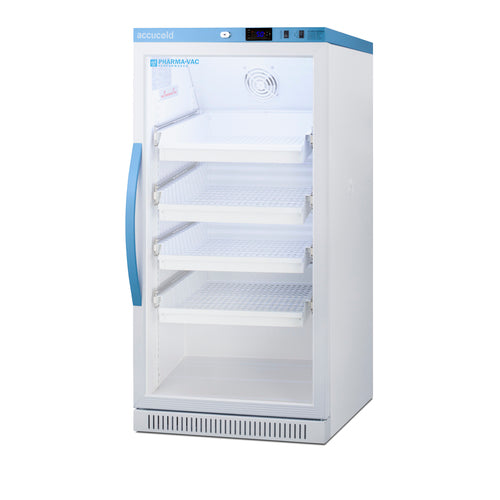 Summit 8 Cu.Ft. Upright Vaccine Refrigerator with Removable Drawers, White (ARG8PVDR)