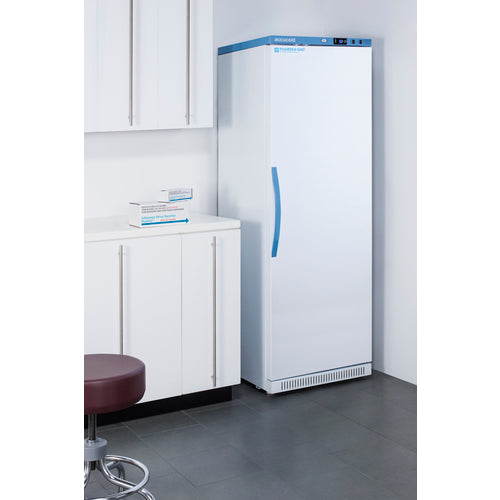 Summit 15 Cu.Ft. Upright Vaccine Refrigerator with Interior Lockers, White (ARS15PVLOCKER)