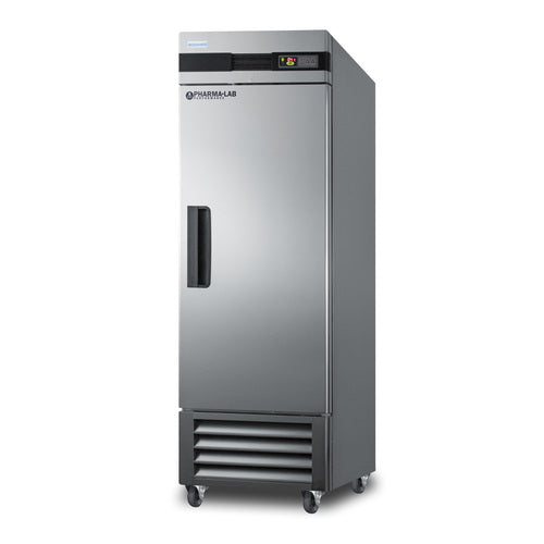 Summit 23 Cu.Ft. Upright Pharmacy Refrigerator, Stainless Steel (ARS23ML)