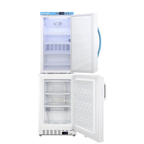 Summit Vaccine Refrigerator/Freezer Combination, 20" Wide, White (ARS3PV-ADA305AFSTACK)