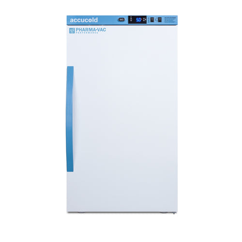 Summit 3 Cu.Ft. Counter Height Vaccine Refrigerator, White (ARS3PV)