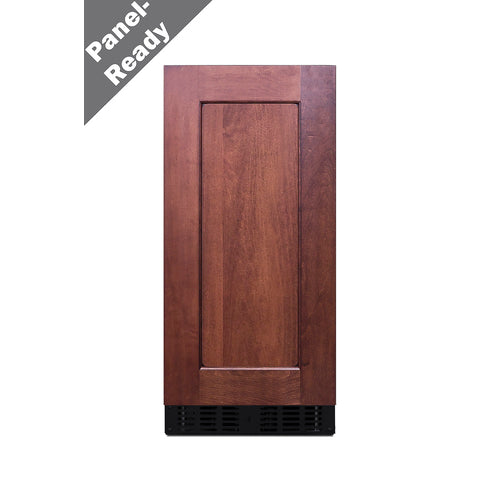 Summit Built-In All-Refrigerator, ADA Compliant, 15" Wide, Black (ASDS1523IF)