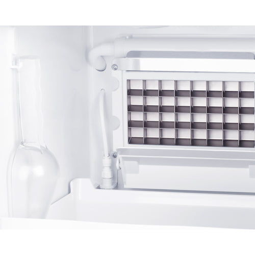 Summit Built-In 45 lb. Clear Icemaker, Black (BIM44G)