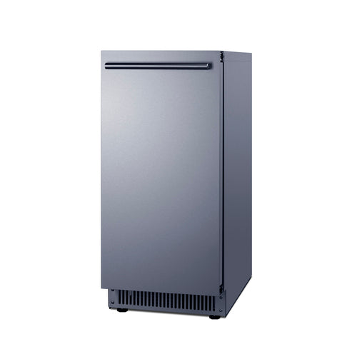 Summit 68 lb. Clear Icemaker, ADA Compliant, Stainless Steel (BIM62ADA)