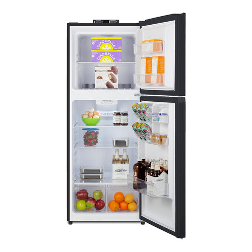Summit Wide Break Room Refrigerator-Freezer, 24" Wide, Black (BKRF1087B)