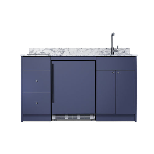 Summit Turnkey Caldera Kitchen, Blue (CALDERAMN35I)