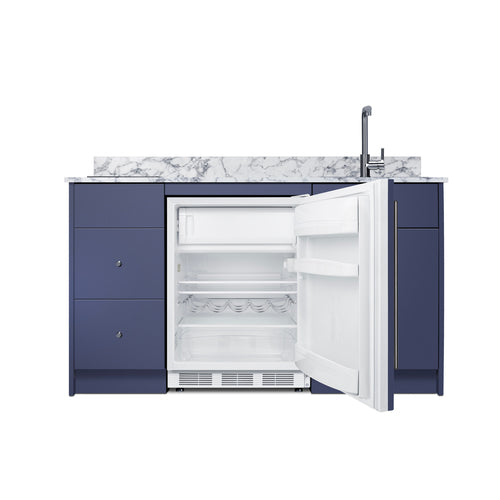 Summit Turnkey Caldera Kitchen, Blue (CALDERAMN35I)