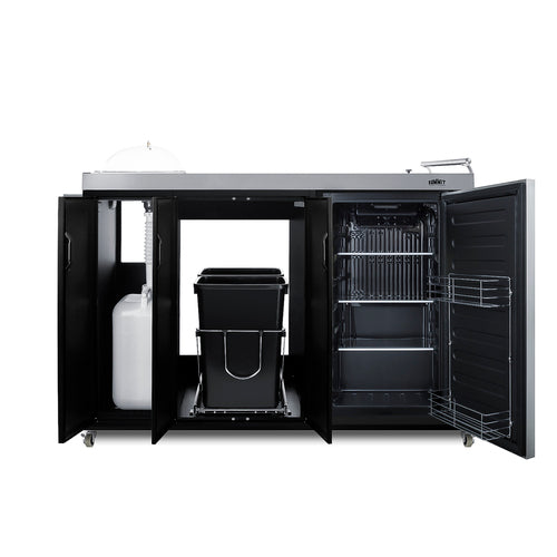 Summit Portable Outdoor Kitchenette, Stainless Steel (CARTOS54LS)