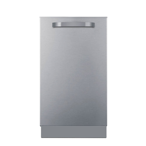 Summit Built-In Dishwasher, ADA Compliant, 18" Wide, Stainless Look (DW185SSADA)