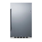 Summit Shallow Depth Built-In All-Refrigerator, Stainless Steel (FF195H34CSS)