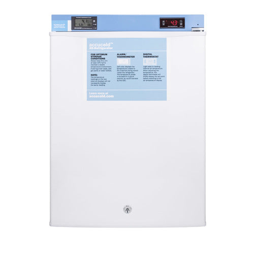 Summit Compact All-Refrigerator, White (FF28LWHMED2)