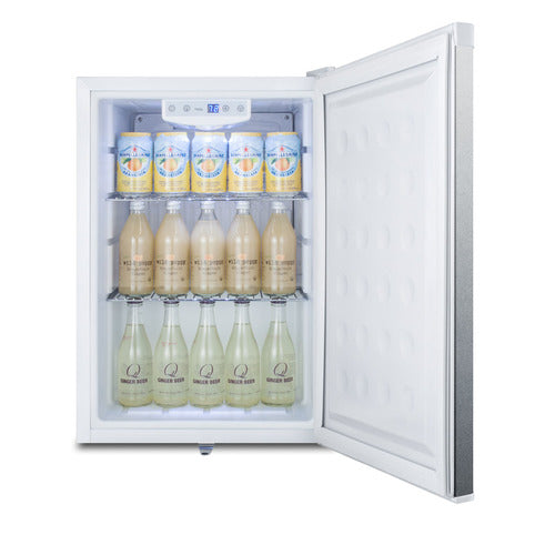 Summit Compact All-Refrigerator, Stainless Steel (FF31L7CSS)