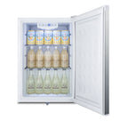 Summit Compact All-Refrigerator, Stainless Steel (FF31L7CSS)