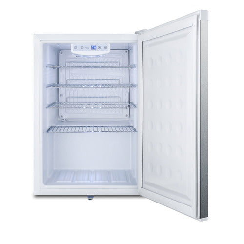 Summit Compact All-Refrigerator, Stainless Steel (FF31L7CSS)