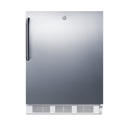 Summit All-Refrigerator, ADA Compliant, 24" Wide, White (FF6LW7SSTBADA)