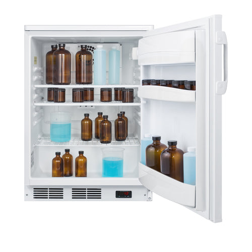 Summit Built-In All-Refrigerator, 24" Wide, White (FF6LWBIPLUS2)