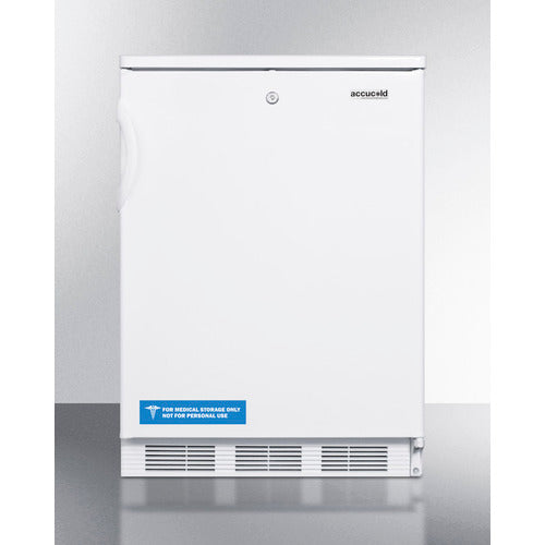 Summit All-Refrigerator, 24" Wide, White (FF6LW)