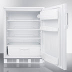 Summit All-Refrigerator, 24" Wide, White (FF6LW)