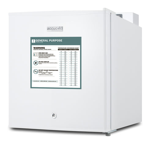 Summit Compact All-Freezer, White (FS24LGP)