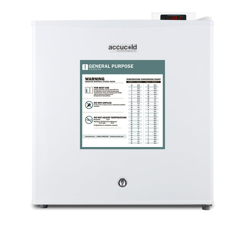 Summit Compact All-Freezer, White (FS24LGP)