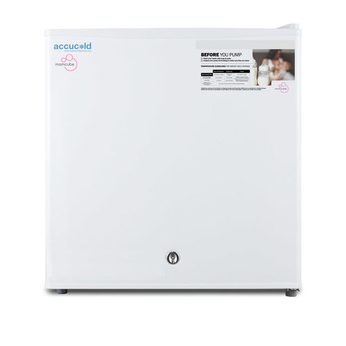 Summit Countertop MOMCUBE® Breast Milk Freezer, White (FS24LMC)