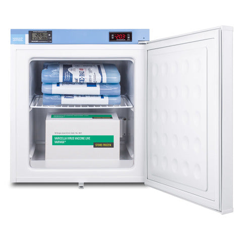 Summit Compact All-Freezer, White (FS24LMED2)