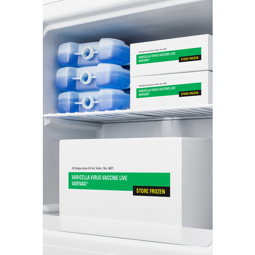 Summit Compact All-Freezer, White (FS24LMED2)