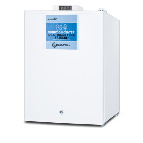 Summit Compact All-Freezer, White (FS30L7NZ)