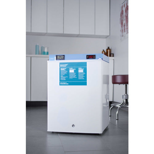 Summit Compact All-Freezer, White (FS30LMED2)