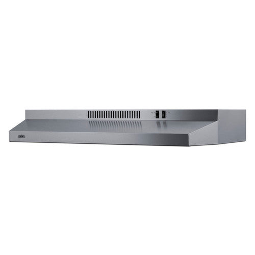 Summit 36" Under Cabinet Convertible Range Hood, Stainless Steel (H36RSS)
