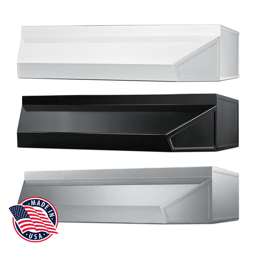 Summit 24" Shell Hood, White (HSHELL24WH)