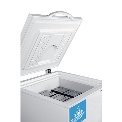 Summit 4.8 Cu.Ft. -86ºC Ultra Low Chest Freezer, White (LAB11R9)