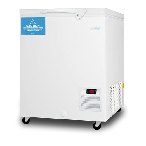 Summit 4.8 Cu.Ft. -86ºC Ultra Low Chest Freezer, White (LAB11)