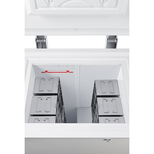Summit 3 Cu.Ft. -86ºC Ultra Low Chest Freezer, White (LAB8R6)