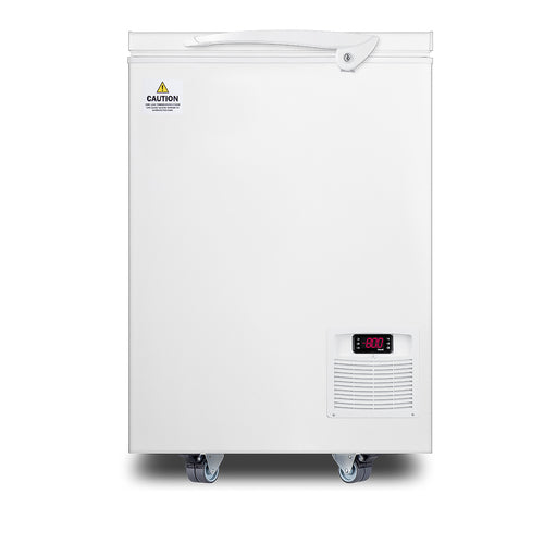 Summit 3 Cu.Ft. -86ºC Ultra Low Chest Freezer, White (LAB8)