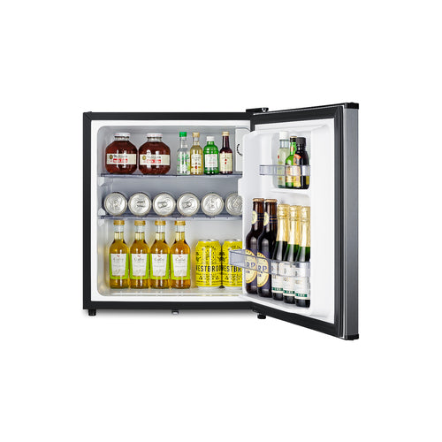 Summit Compact Minibar, 18" Wide, Black (MB42SS)
