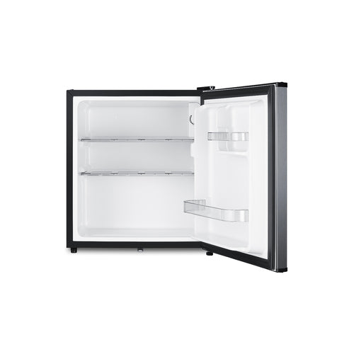 Summit Compact Minibar, 18" Wide, Black (MB42SS)