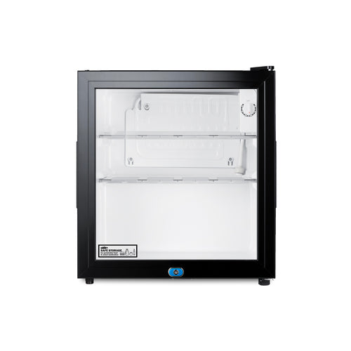 Summit Compact Minibar, 18" Wide, Black (MB43GL)