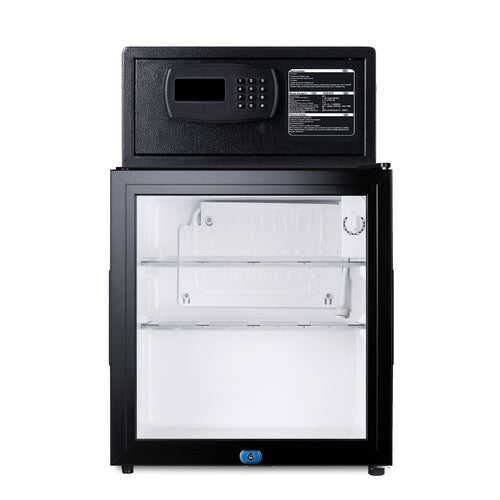 Summit Minibar In-Room Safe Combination, Black (MBSAFEG)