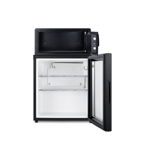 Summit Minibar In-Room Safe Combination, Black (MBSAFEG)