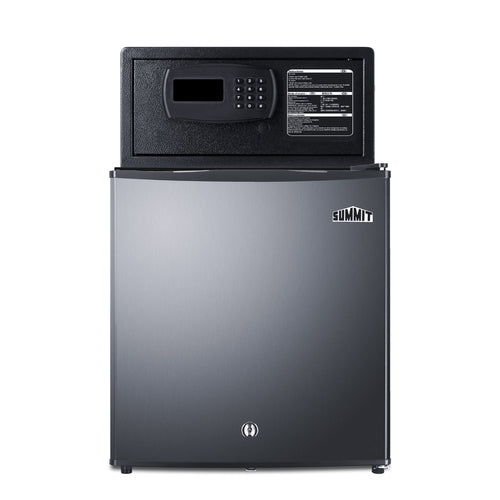 Summit Minibar/In-Room Safe Combination, Black (MBSAFESS)