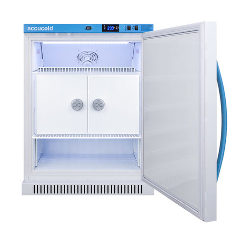 Summit 6 Cu.Ft. MOMCUBE® Breast Milk Refrigerator, ADA Height, White (MLRS6MCLK)