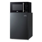 Summit Microwave/Refrigerator Combination with Allocator, Black (MRF29KA)