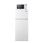 Summit Microwave/Refrigerator-Freezer Combination with Allocator, White (MRF72WA)