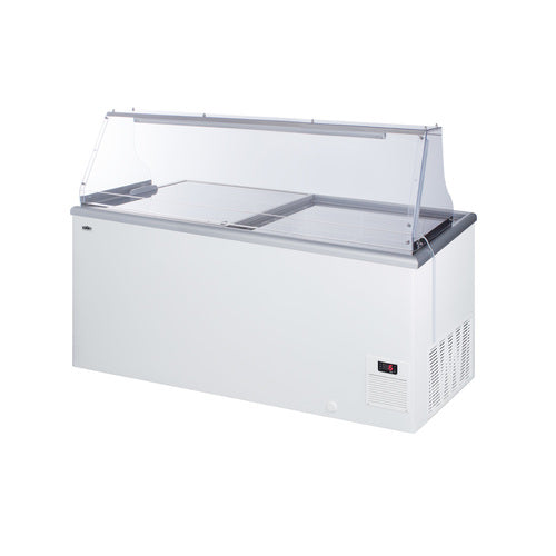 Summit 17 Cu.Ft. Dipping Cabinet, White (NOVA53PDC)