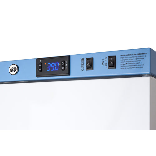 Summit 6 Cu.Ft. MOMCUBE® Breast Milk Refrigerator, ADA Height, White (MLRS62BIADAMCLK)