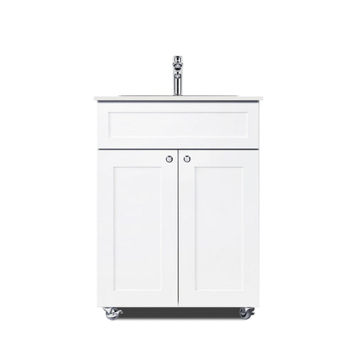 Summit Hand Wash Station, 24" Wide, Gray (PWS25WH)