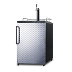 Summit Kegerator, 24" Wide, Black (SBC635MDPL)