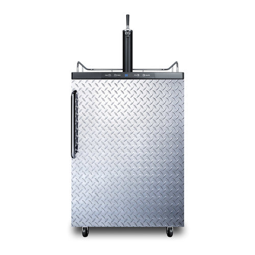 Summit Kegerator, 24" Wide, Black (SBC635MDPL)