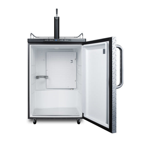 Summit Kegerator, 24" Wide, Black (SBC635MDPL)
